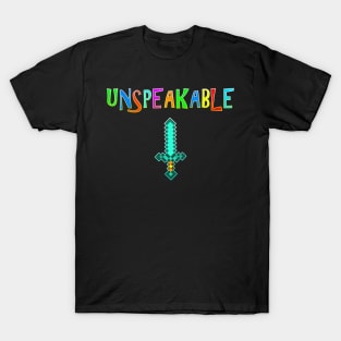 Unspeakable  for Kids Teens Gamer  Unspeakable T-Shirt